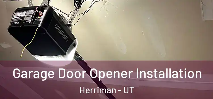  Garage Door Opener Installation Herriman - UT