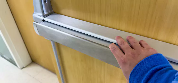 Installing a Push Bar on a Door Herriman